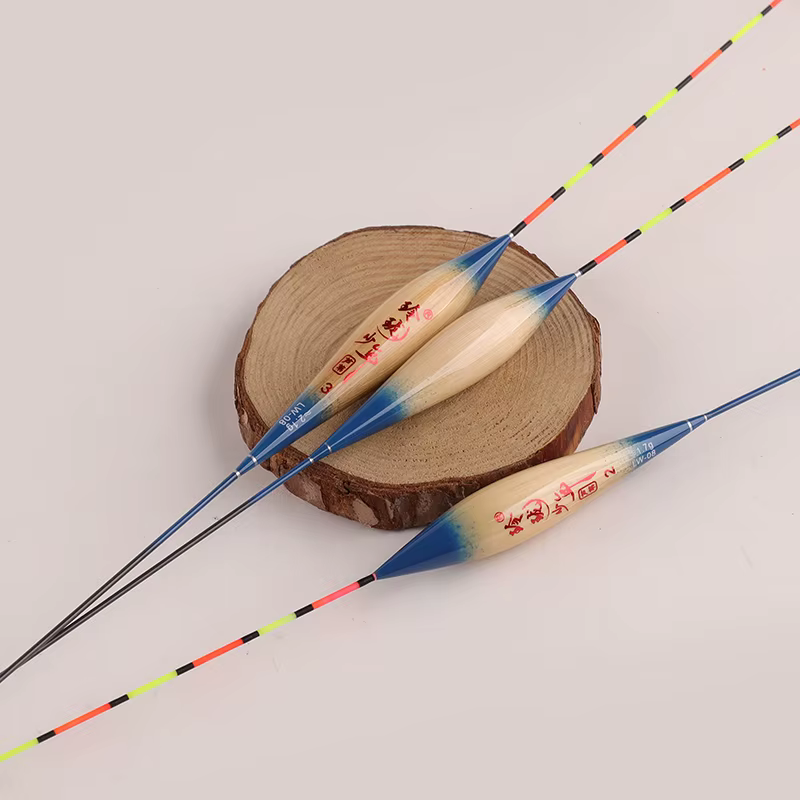 Flotador de cola dura para pesca con caña – corcho de río - imagen 4