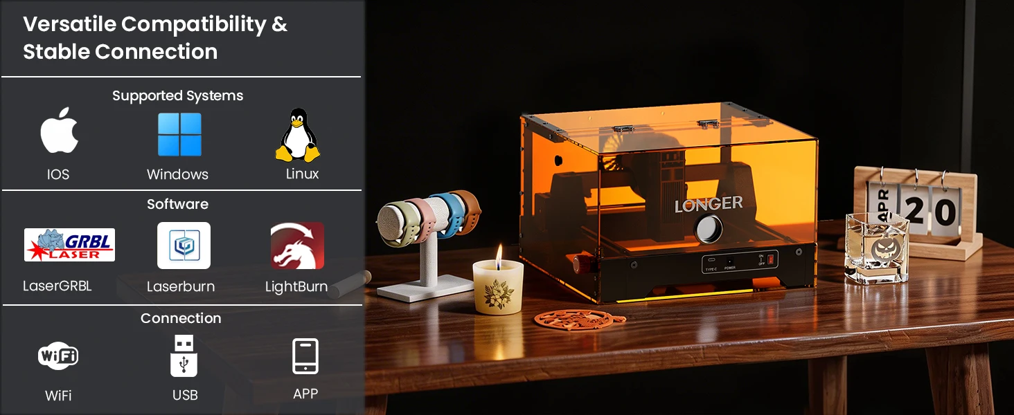 Grabado sobre madera con el láser RAY5 MiniS
