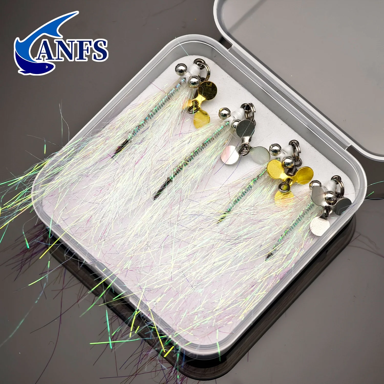 Pack de 4 Crazy Charlie ANFS para pesca con mosca