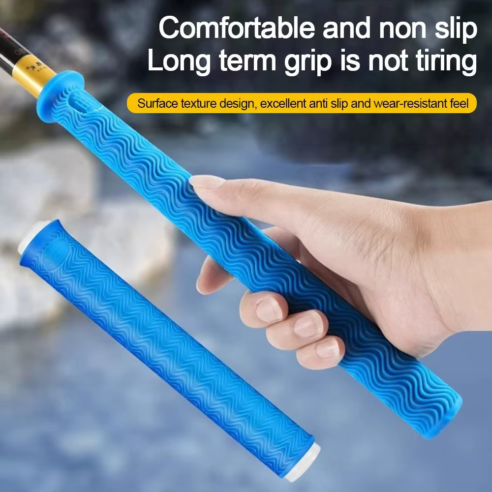 Fundade Silicona Antideslizante para Cañade Pescar – Universal Reemplazable - imagen 2