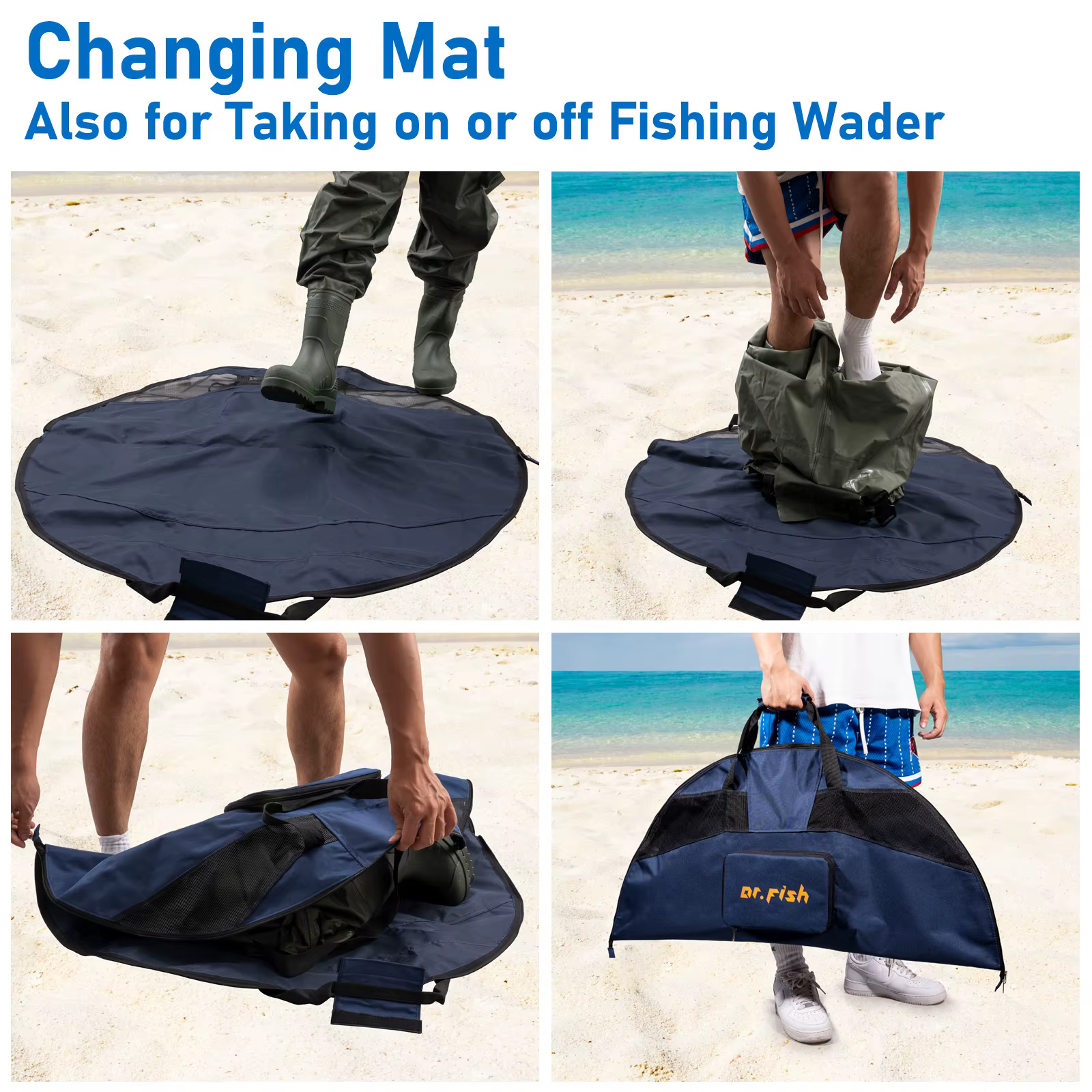 Bolsa Vadeadores Taco Impermeable con Almohadilla para Cambio - imagen 3