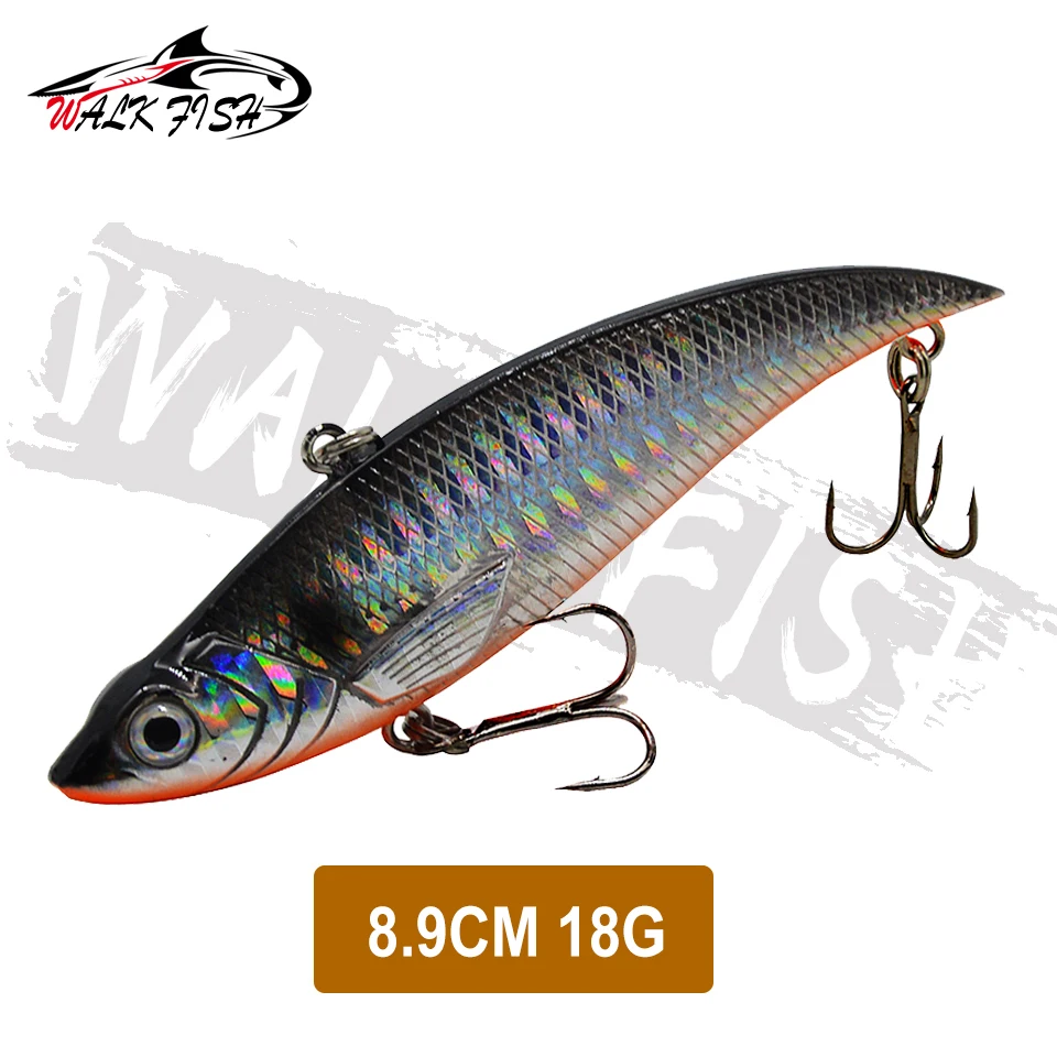 Técnica de pesca con señuelo vibratorio