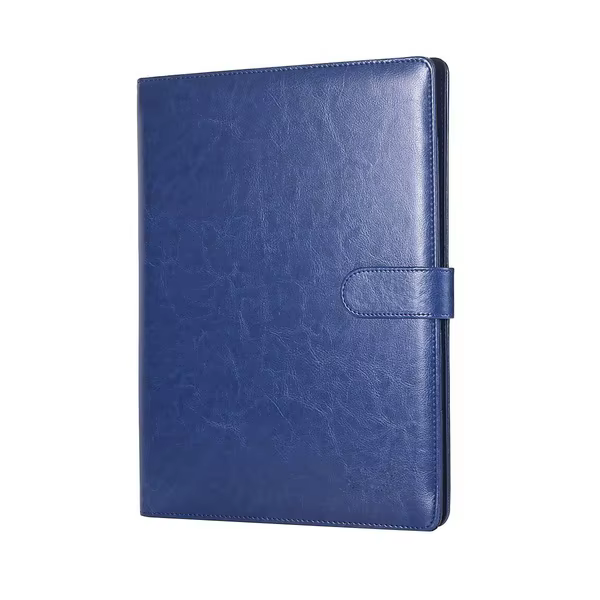 Carpeta de cuero A4 para documentos del pescador - imagen 4