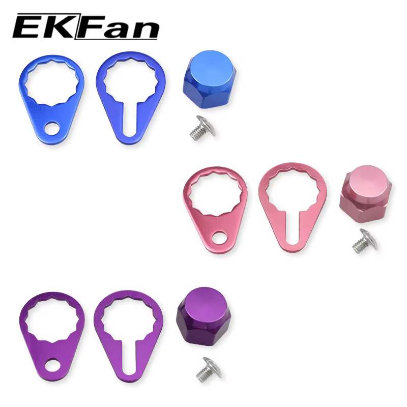 EKFan Tornillo de Manivela Izq/Dcha – Tapa Carretes Shimano Daiwa Abu
