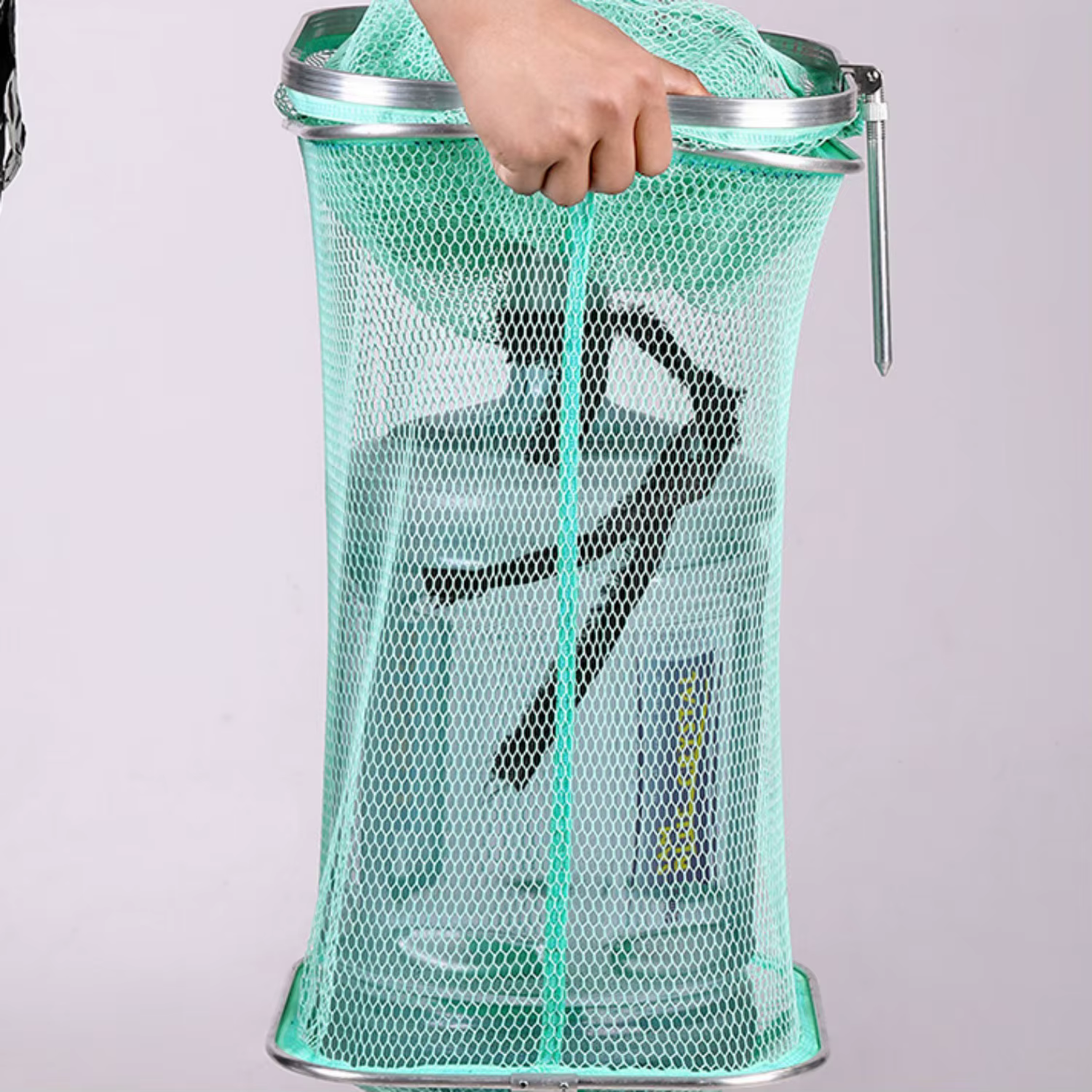 Bolsa Anglers para Peces Vivos – Nailon Plegable y Secado Rápido - imagen 2