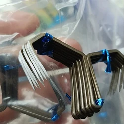 Anzuelos sin púas triprisma mariposa acero carbono doble anclaje