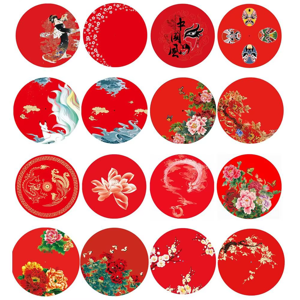 Sombrilla de Papel Encerado Vintage China – Decorativa para Fiesta y Novia - imagen 2