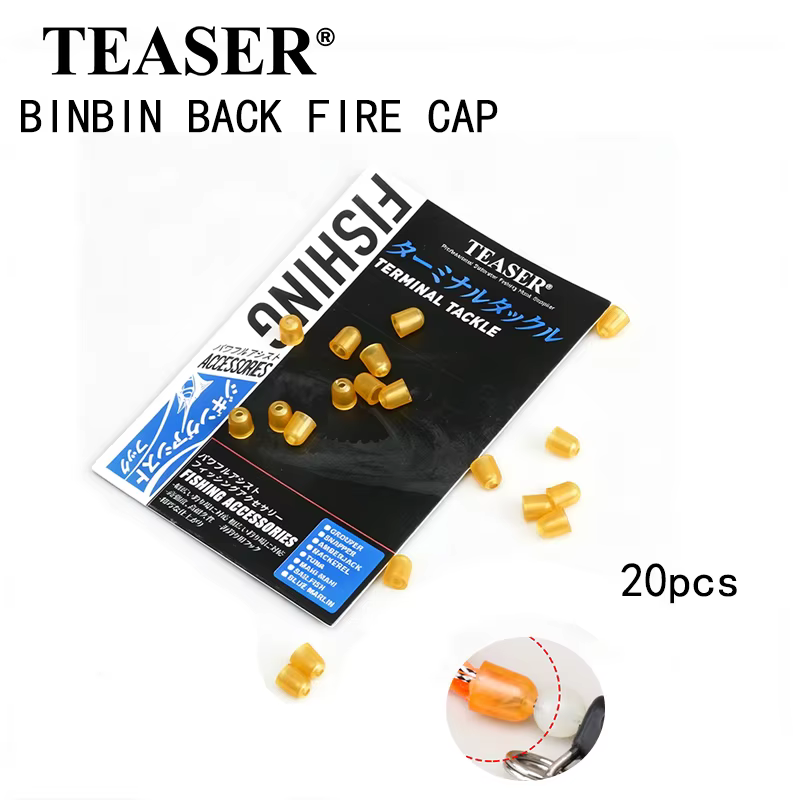 Etsuki Binbin Back Fire Cap, tapón trasero para pesca marítima - imagen 5