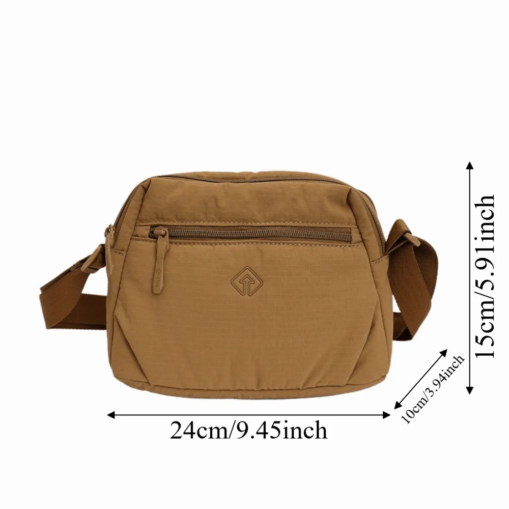 Bolso bandolera impermeable multibolsillos de gran capacidad - imagen 5