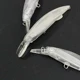 Señuelo Minnow hundimiento pesado sin pintar para lubina y trucha - imagen 4