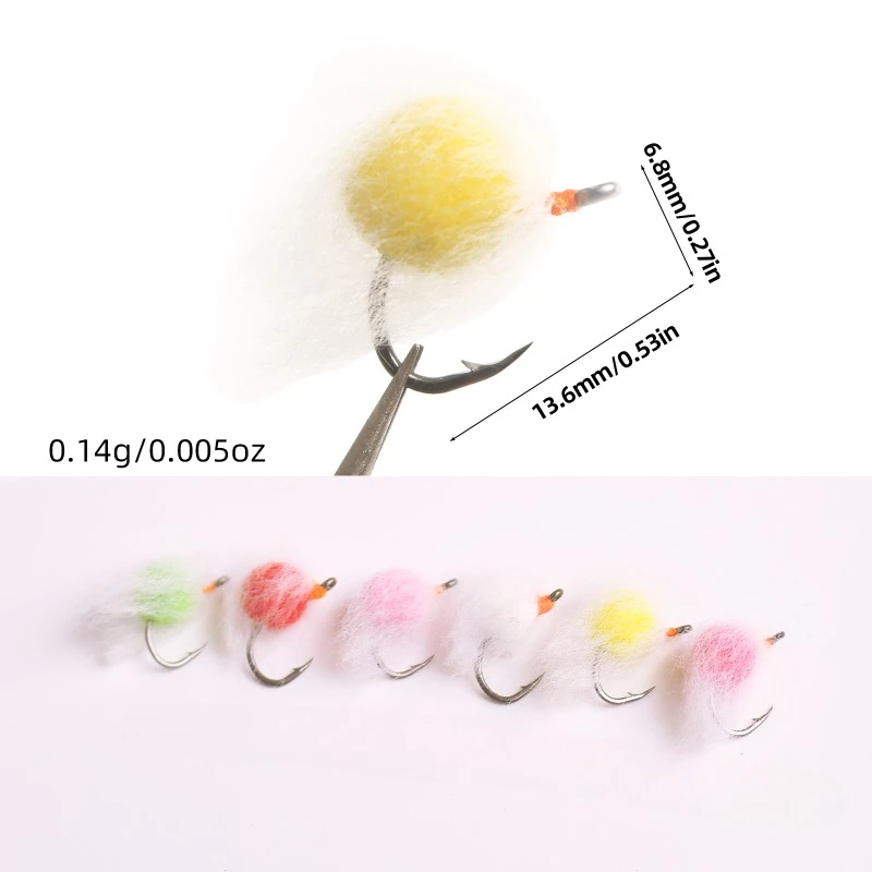 Señuelo flotante crankbait para peces blancos – 6 unidades - imagen 3