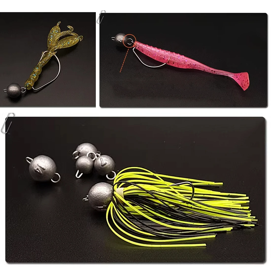 Plomos Cheburashka FishTrip – Bolas plomo para jig head - imagen 5