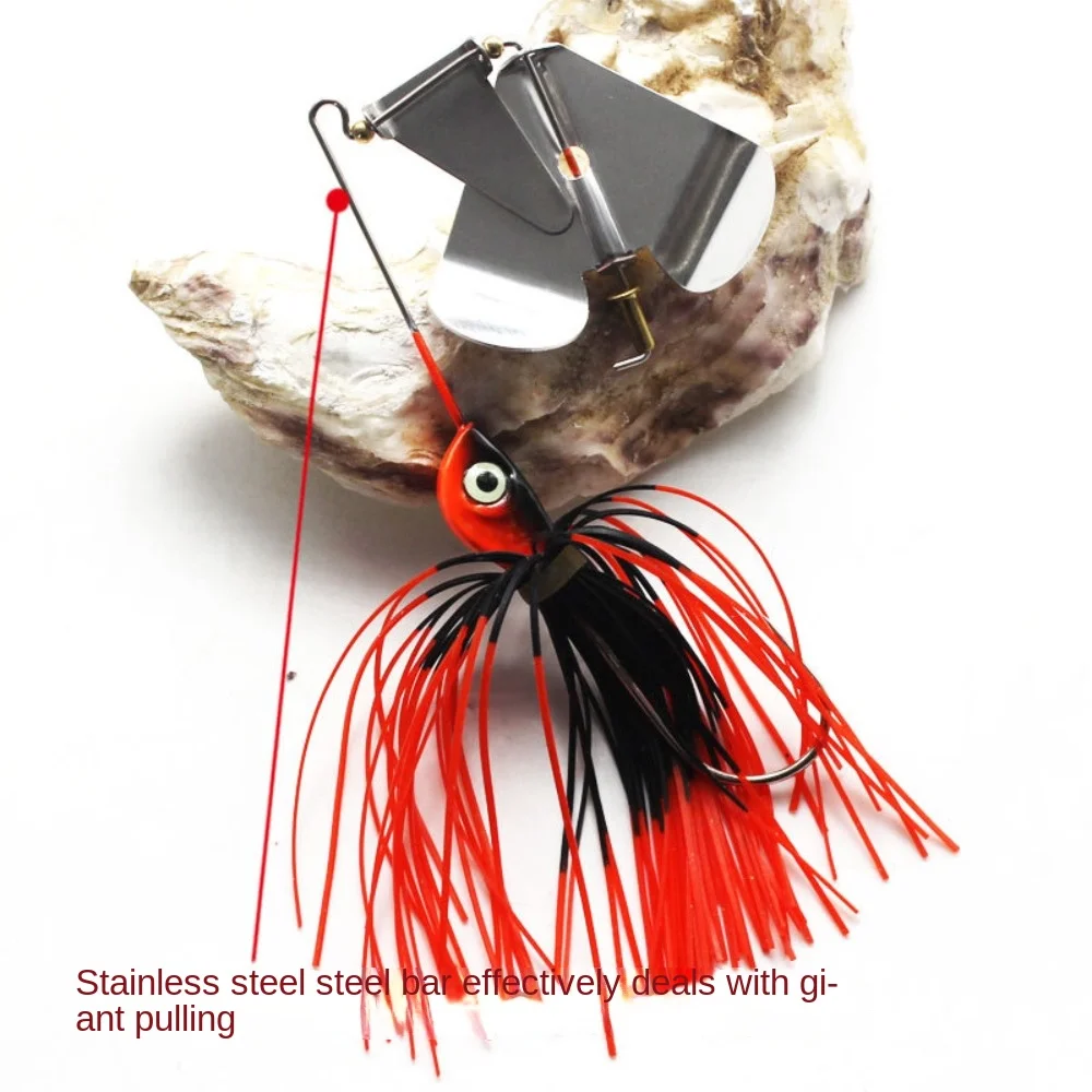 Buzzbait chatter para lubina y black bass con pala - imagen 3