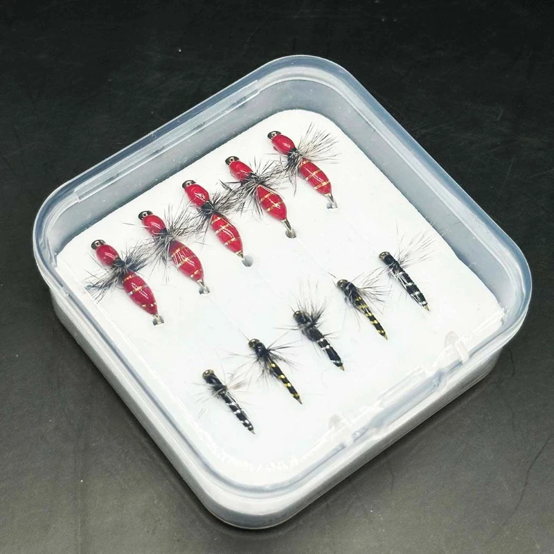 Anzuelos micro para mosca imitación hormiga con púas en arroyo tilapia - imagen 3
