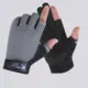 Guantes de pesca antideslizantes dos dedos con protección solar - imagen 2