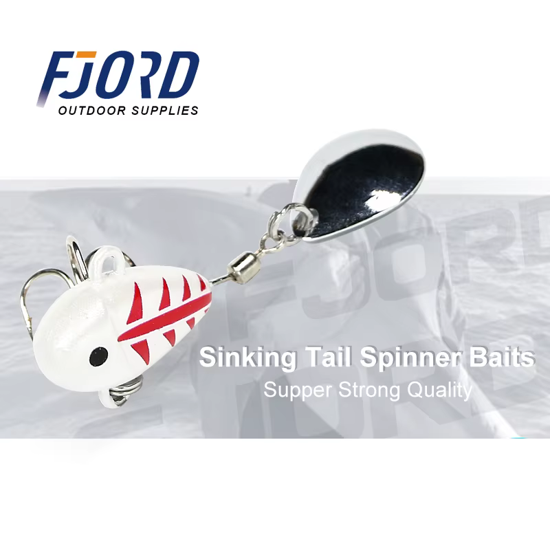Spinner Metal VIB FJORD – Cuchara cola rápida para shore casting - imagen 3