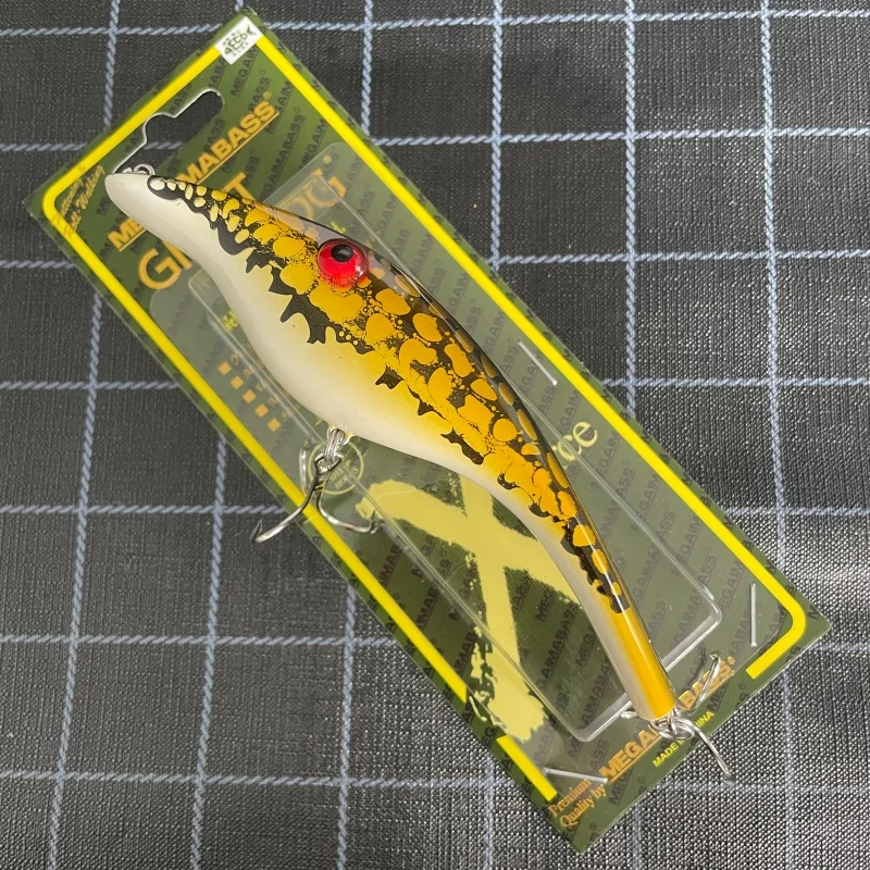 Perfil del señuelo durante la pesca
