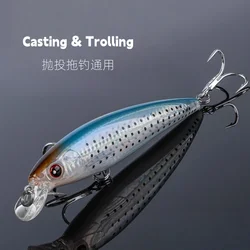 NOEBY Señuelo Minnow flotante para lubina, lucio y trucha
