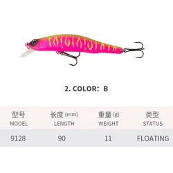 Señuelo Minnow flotante para perca
