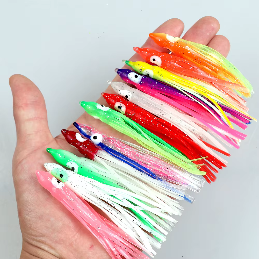 Señuelo Pulpo Vinilo Brillante para Jig - imagen 5