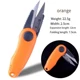 Tijeras de pesca para cortar sedal en forma de camarón plegables - imagen 2