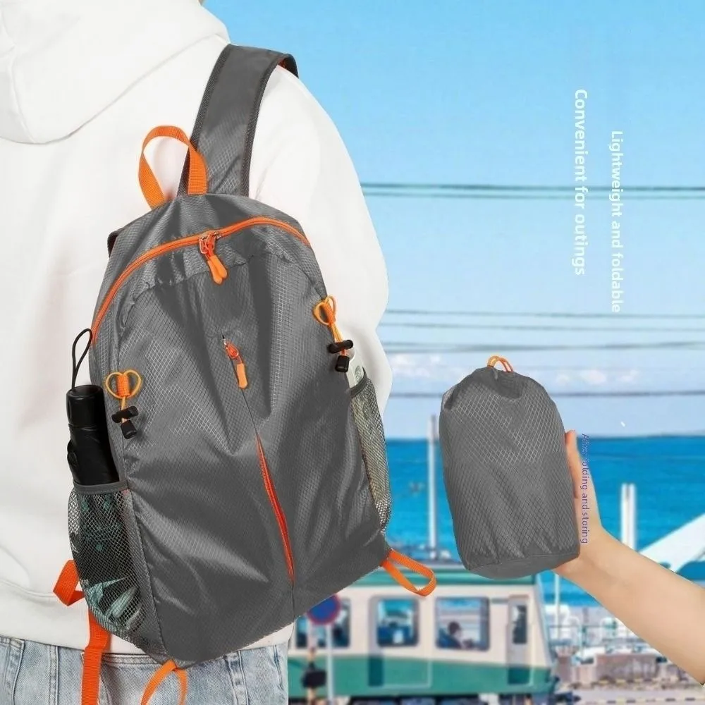 Bolsa Deportiva Plegable Impermeable Ultraligera con Porta Botella - imagen 2
