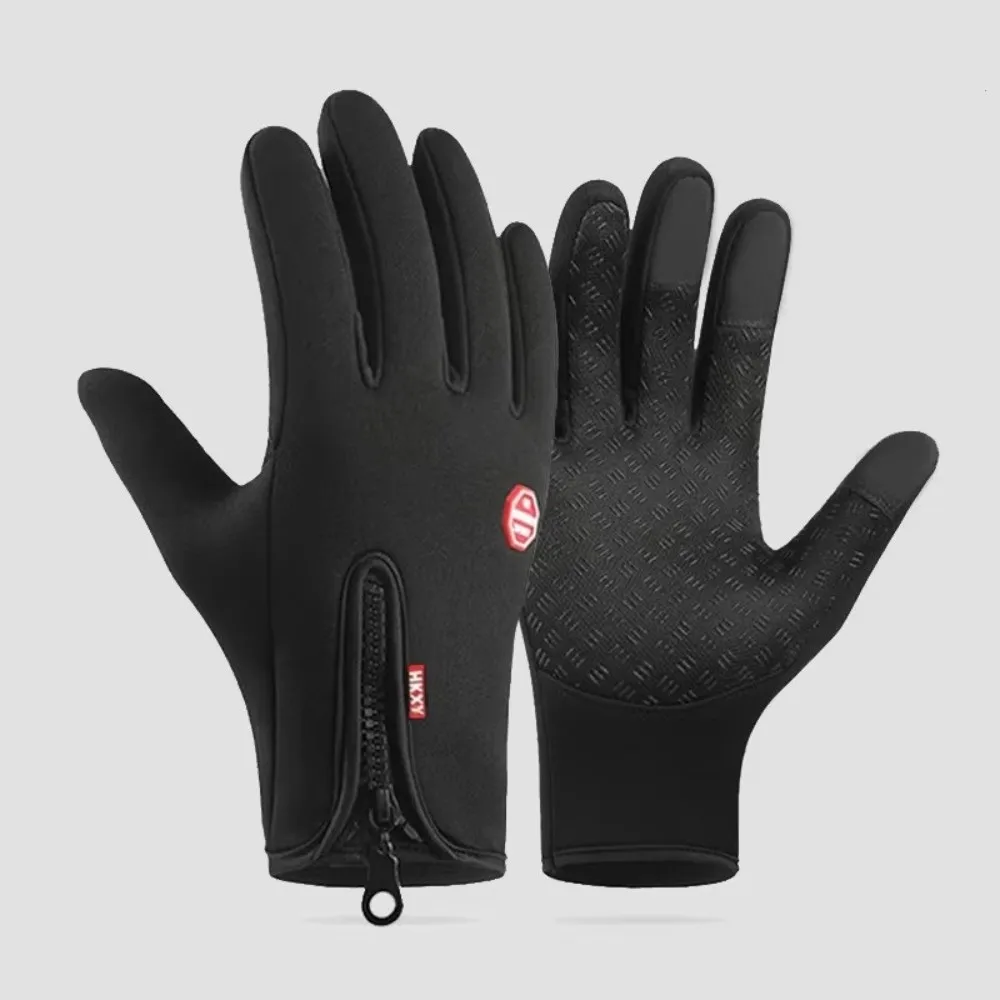 Guantes de invierno impermeables a prueba de viento con pantalla táctil - imagen 3