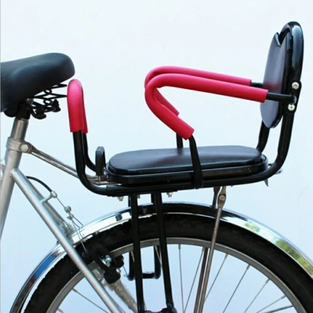 Asiento trasero para bicicleta unisex con reposabrazos de seguridad - imagen 2