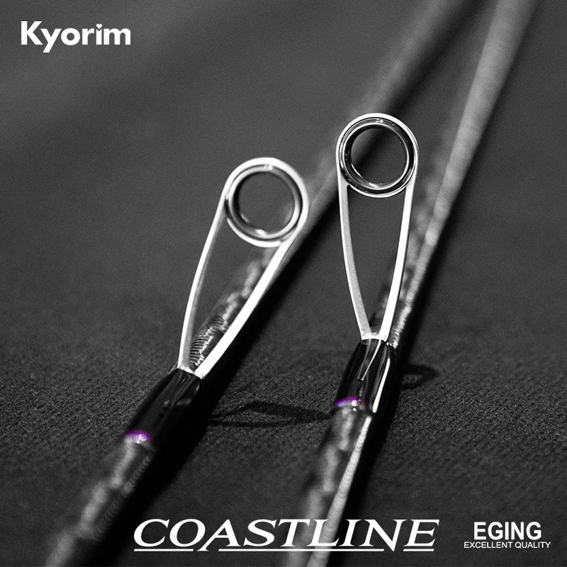 Kyorim EGI caña para lubina y lucio con guías FUJI - imagen 2