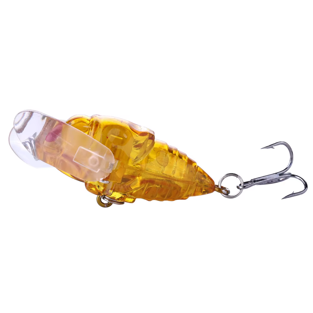 Señuelos Crankbait biomiméticos – Cebo duro con ojos holográficos 3D