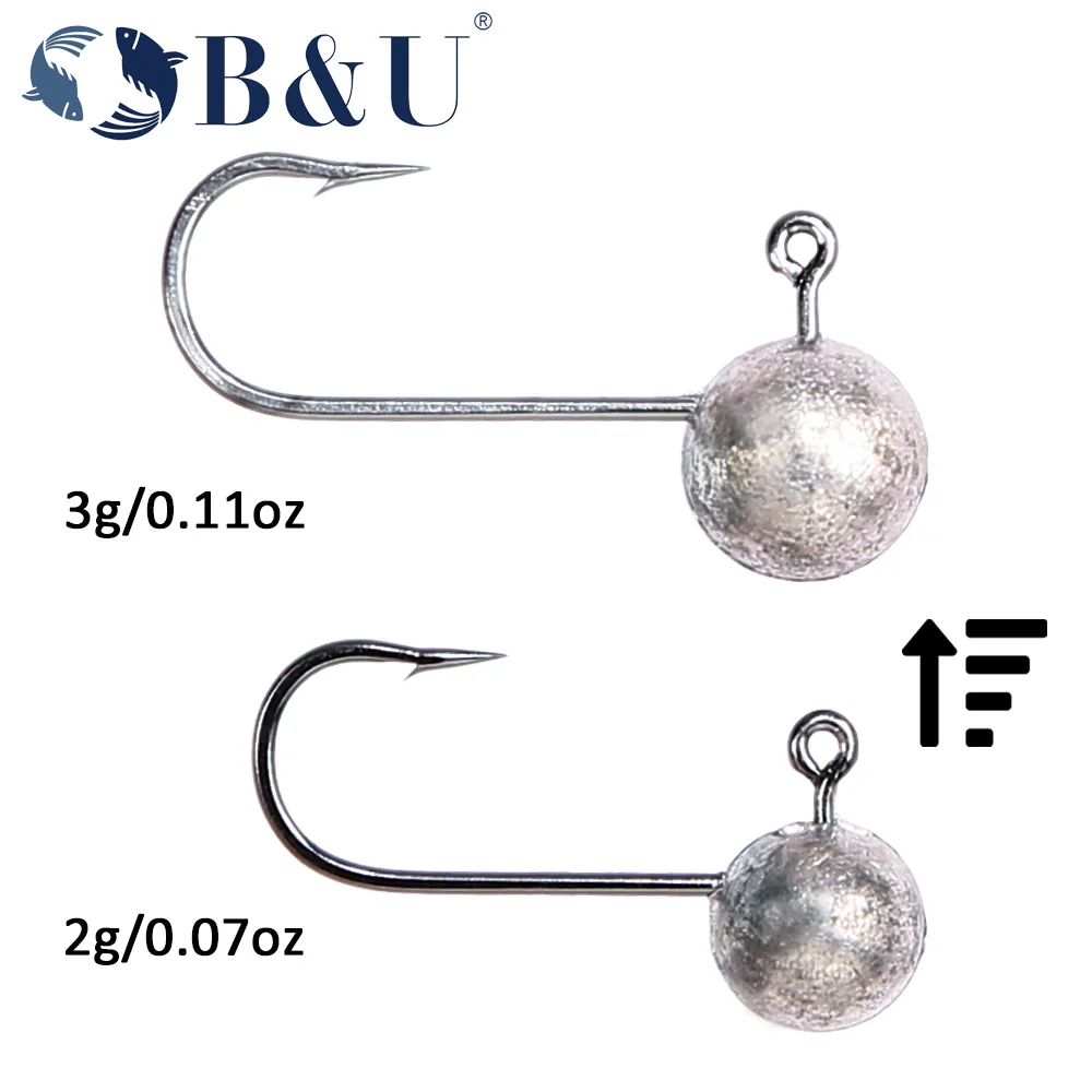 Set completo de anzuelos B&U en diferentes pesos
