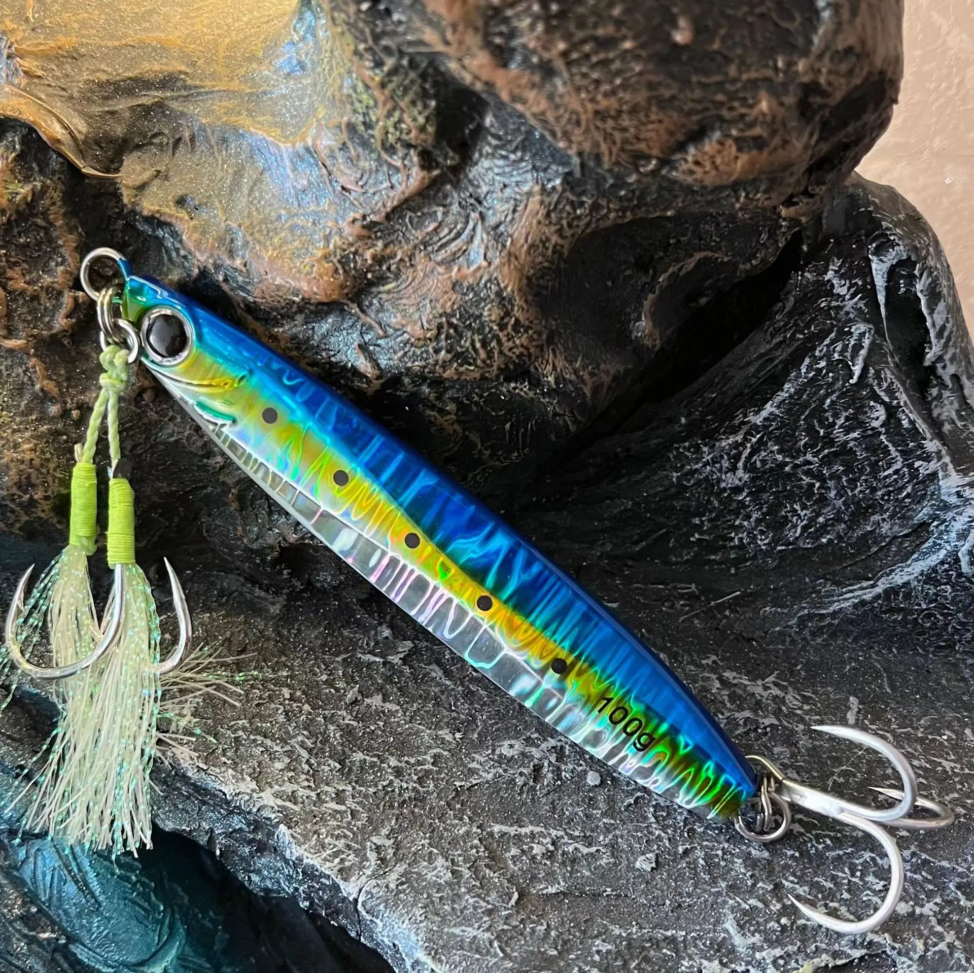 AS Fast Jig - Cuchara de metal para jigging y shore cast - imagen 3