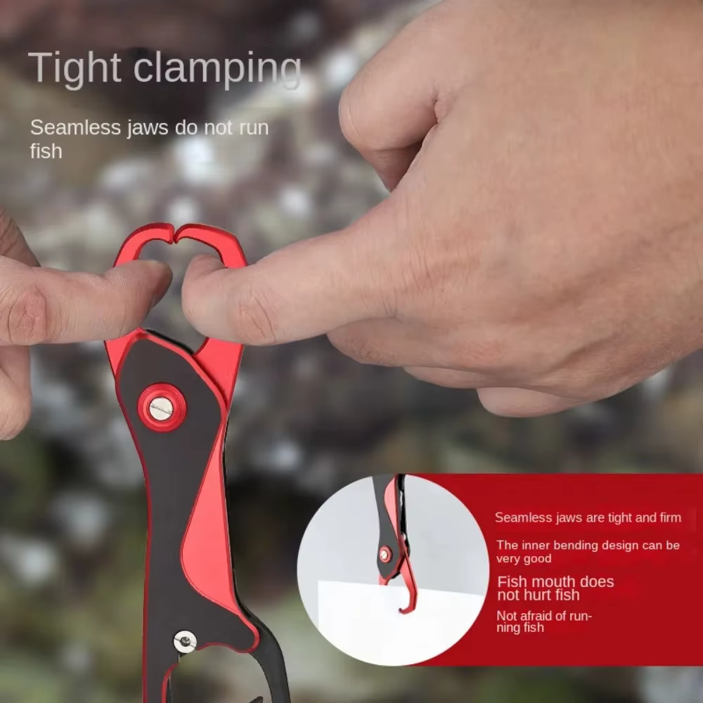 Alicates de labio para pesca aluminio ligeros resistentes y portátiles - imagen 3