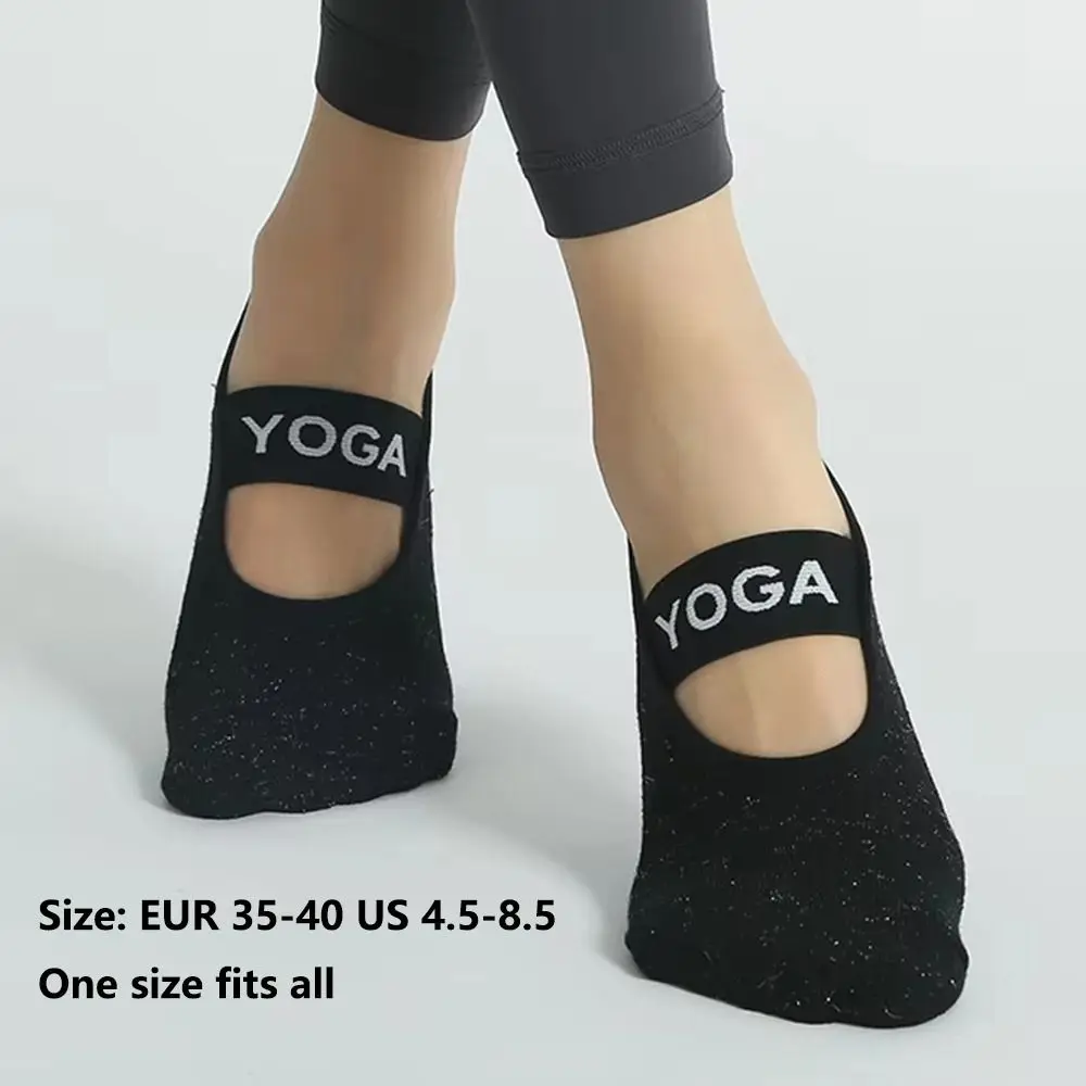 Calcetines de yoga profesionales con agarre antideslizante