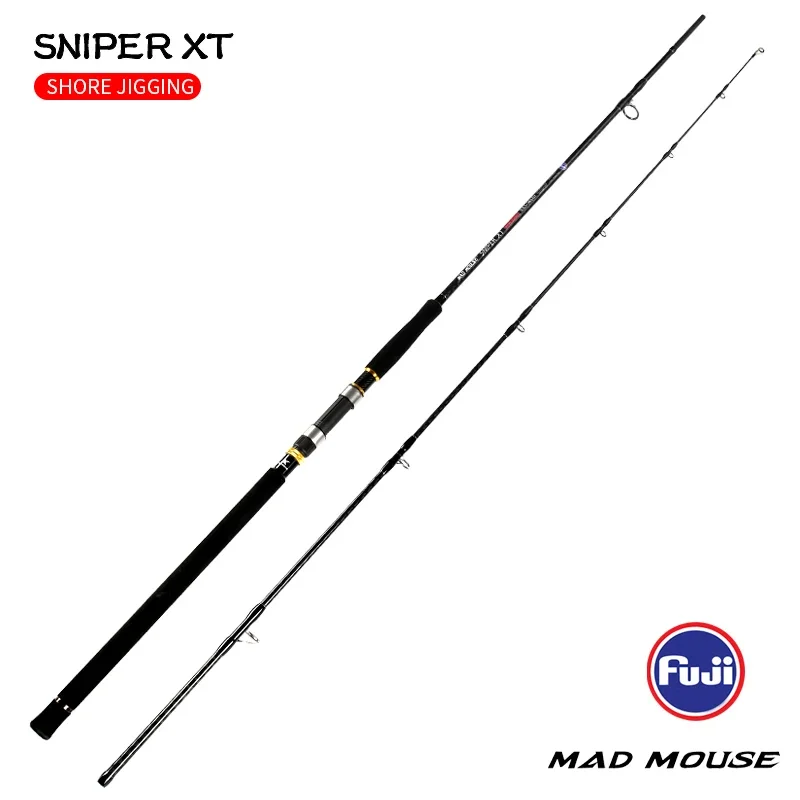 Caña de pesca MADMOUSE Sniper XT 2,9m – Carbono Fuji Lance 20-120g - imagen 4