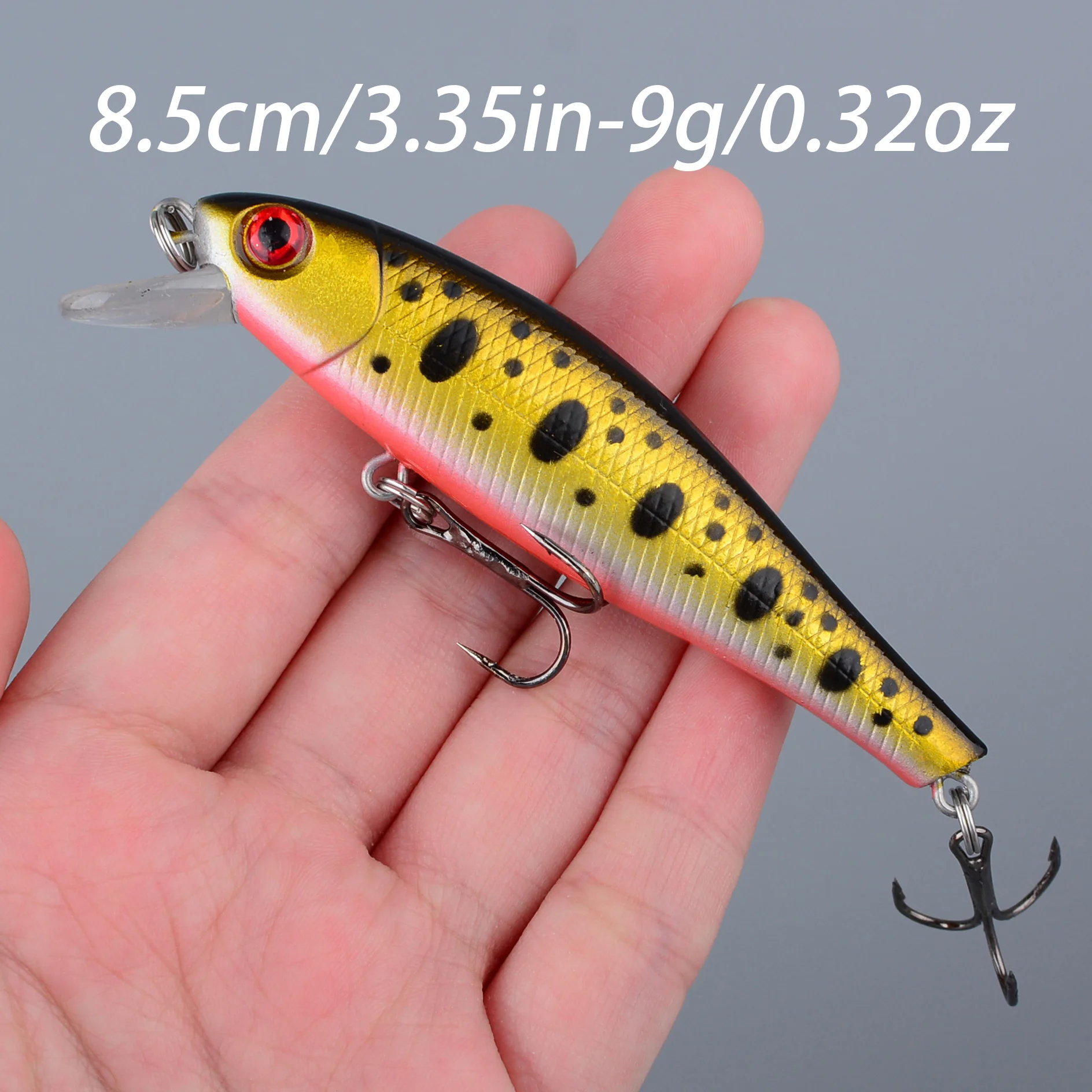 Crankbait swimbait japonés duro pez pequeño realista - imagen 2