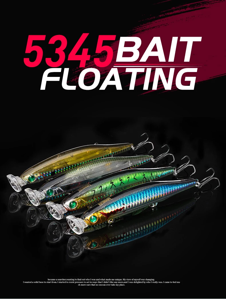 Señuelo Kingdom Jerk Minnow vista lateral