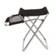 Silla de pesca plegable de aluminio y tela Oxford transpirable - imagen 4