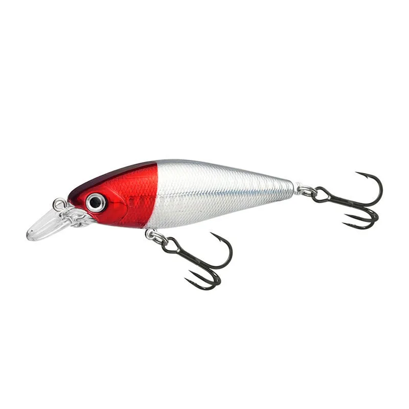 Wobbler Minnow flotante duro para carpa y lubina rayada - imagen 2