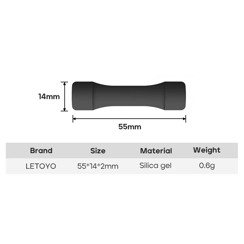 Funda protectora de silicona para asiento de carrete LETOYO - imagen 2