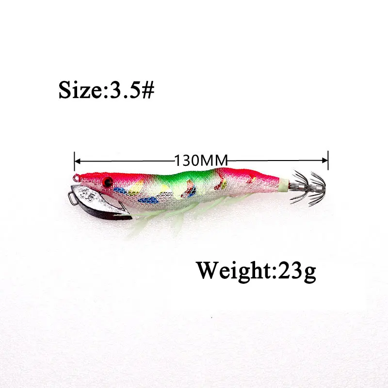 Jig duro para calamar AS con sonido y coronas UV realistas - imagen 4
