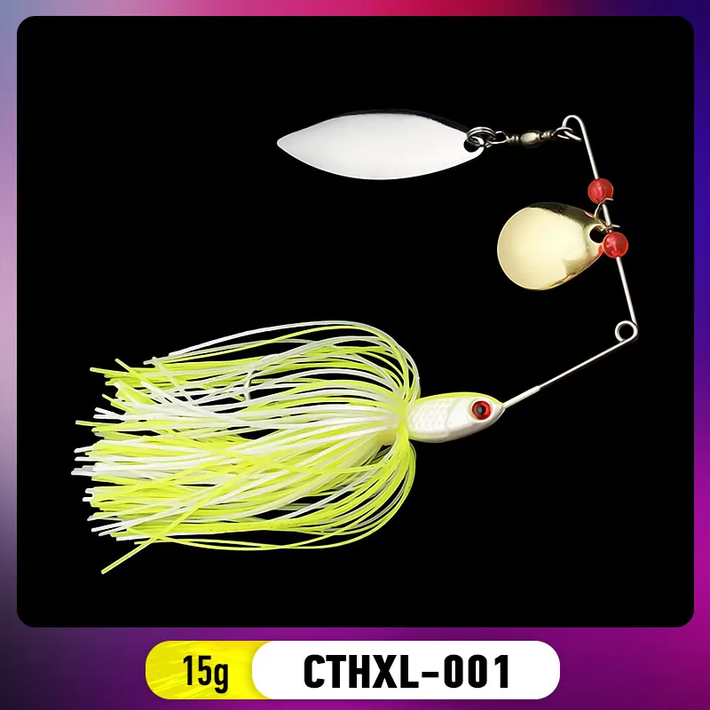 Kit completo de señuelos Spinnerbait