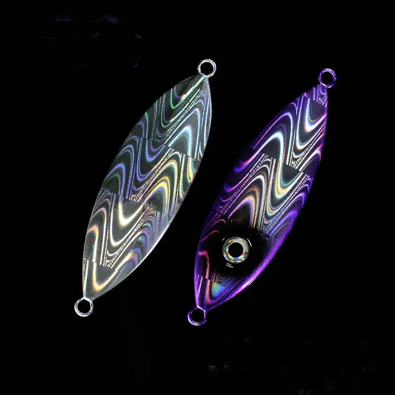 Jig de plomo luminoso para jigging en agua salada - imagen 5