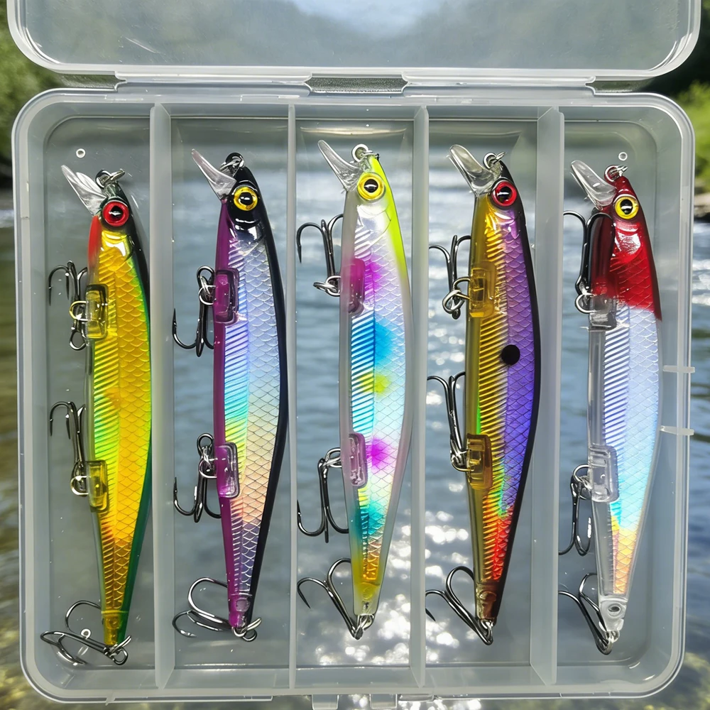 Aorace Señuelo Minnow Flotante – Jerkbait y Swimbait para pesca - imagen 2