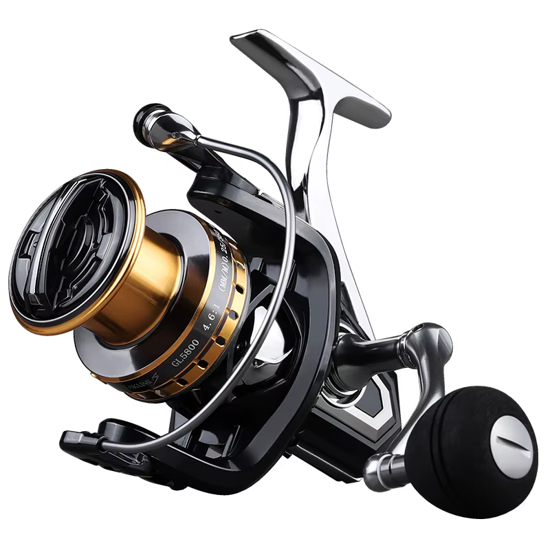 Far Throw GL2800-7800 Carrete Spinning Metal 5+1BB 12KG