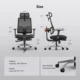 Silla ergonómica NEWTRAL MAGICH-BPRO con reposacabezas y lumbar