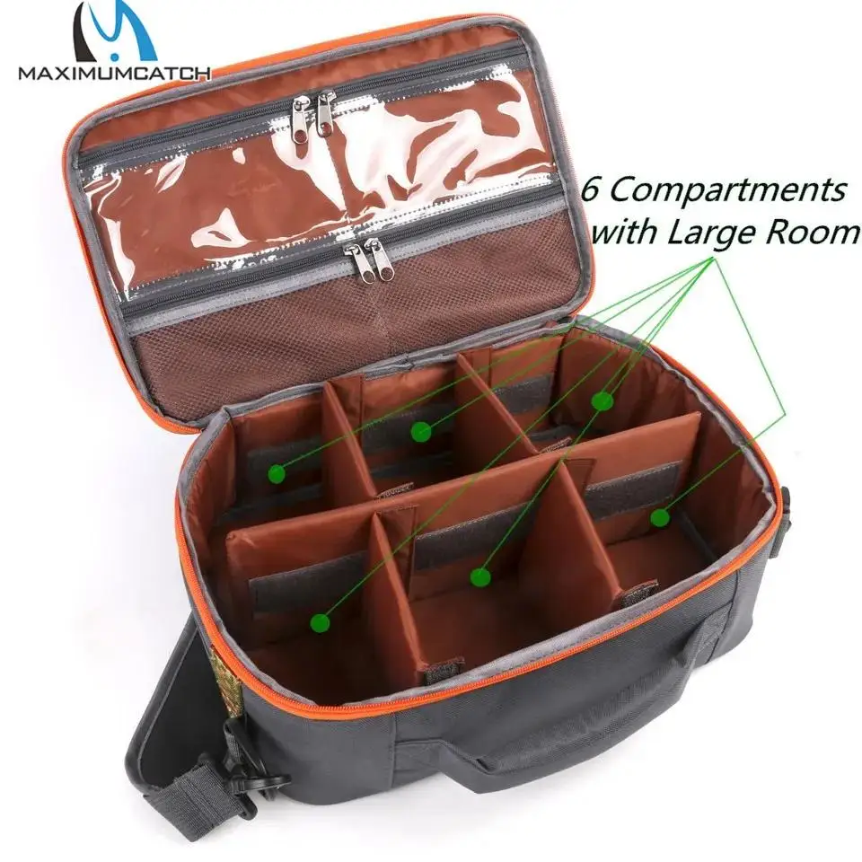 Maximumcatch V-PRO bolsa de pesca con mosca impermeable ajustable - imagen 3