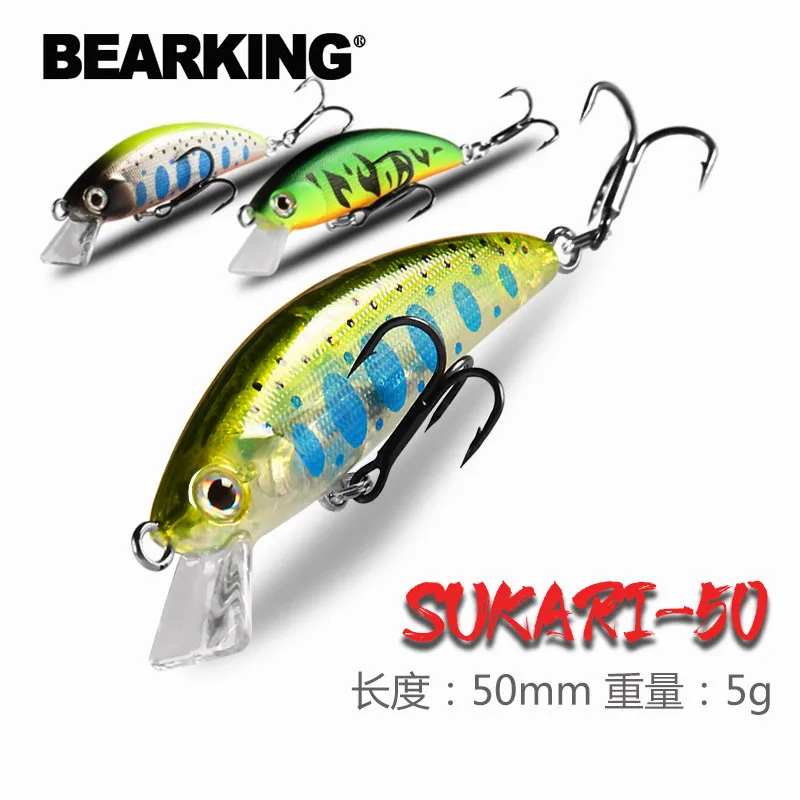 Bearking Mini Minnow – Señuelo para trucha agua dulce