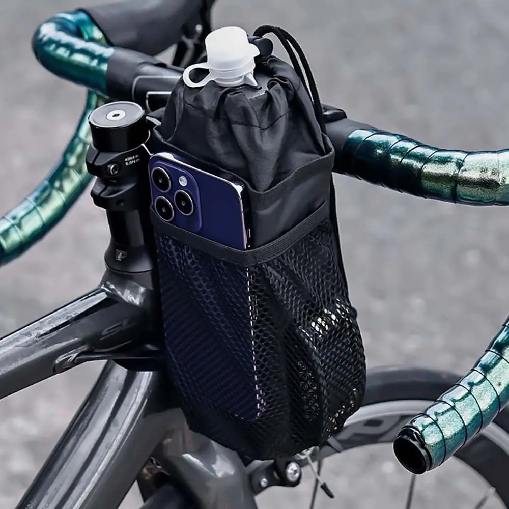 Bolsa impermeable bicicleta gran capacidad con portavasos universal - imagen 3