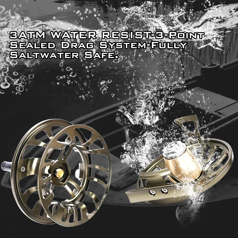 Carrete de pesca con mosca Maximumcatch SL para agua salada - imagen 5